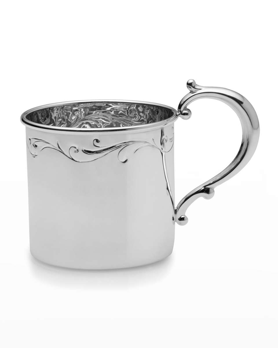 Floral Design Heavy Gauge Baby Cup